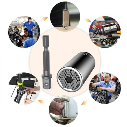 Universal Socket Wrench, Universal Socket Tool for 1/4 to 3/4 Inch Bolts – image 8