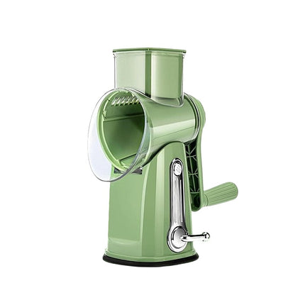 Rotary Cheese Grater Shredder with 5 Blades, Vegetable Slicer and Shredder – image 17
