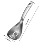 Stainless Steel Slotted Spoon 5 in 1 Kitchen Utensil, Egg Separator with Bottle Opener – image 9