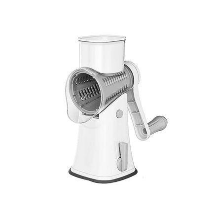 Rotary Cheese Grater Shredder with 5 Blades, Vegetable Slicer and Shredder – image 20