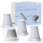 4 * Filters (3 HEPA Filter & 1 Steel Filter)
