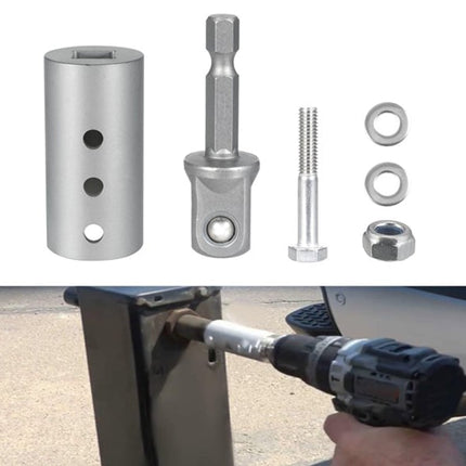Trailer Jack Drill Socket Adapter, Stainless Steel Trailer Jack Drill Adapter 1/2 Inch Drive – image 12