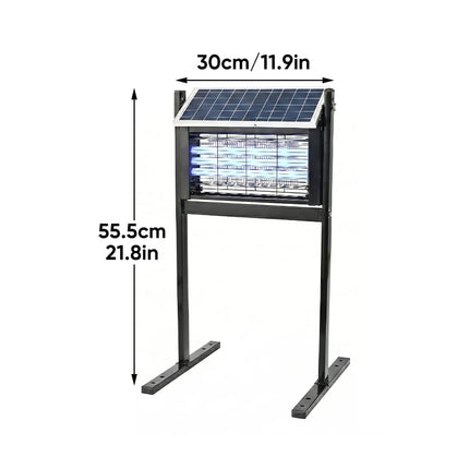 Solar Bug Zapper Outdoor, Insect Zapper for Patio and Yard – image 11