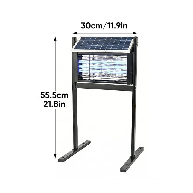 Solar Bug Zapper Outdoor, Mosquito Zapper Outdoor with UV LED Light, Insect Zapper for Patio and Yard_10