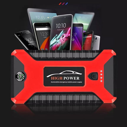 Portable Jump Starter 300A Peak, Car Battery Jump Starter with Power Bank and LED Flashlight – image 8
