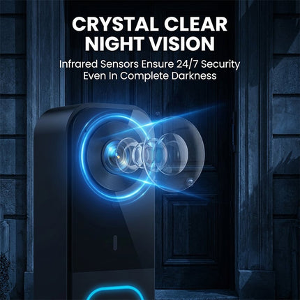 Doorbell Camera with Monitor, Wireless Smart Video Doorbell Camera System with Night Vision and Two Way Audio – image 11