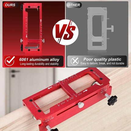 Aluminum Door Hinge Jig, Door Installation Tools – image 5