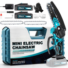 Electric Chainsaw Mini Cordless, Handheld Chainsaw for Cutting Branches