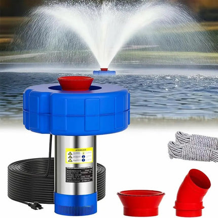 Pond Aerator Fountain, Pond Pump 1 HP for Lake Water Circulation – image 5