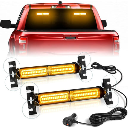 Emergency Light Bar for Windshield, Truck Strobe Light with 18 Modes – image 9