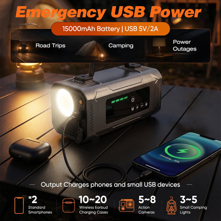 Portable Jump Starter with Tire Inflator and Air Blower, Portable Jump Starter with Tire Inflator and Air Blower – image 6