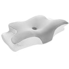 Side Sleeper Pillow for Neck Pain, Contoured Memory Foam Pillow for Back and Stomach Sleepers, Cervical Pillow