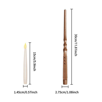Flameless Taper Candles, Battery Operated Candles for Halloween Decorations – image 9