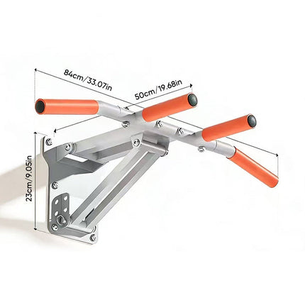 Wall Mounted Pull Up Bar, Strength Training Equipment – image 12