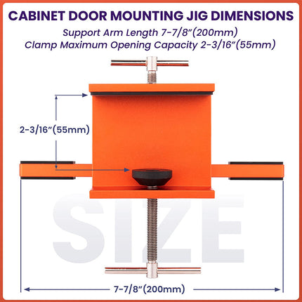 Cabinet Door Mounting Jig, Cabinet Installation Tools for Frameless Cabinets – image 10