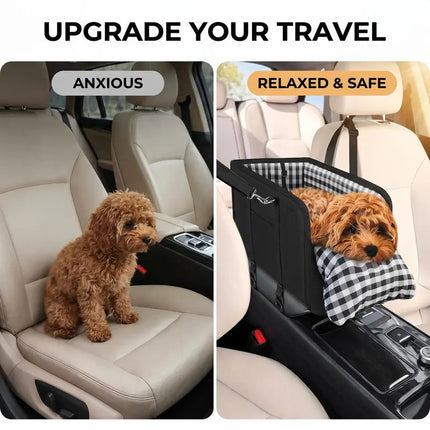 Center Console Dog Car Seat for Small Dogs – image 13