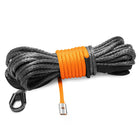 Synthetic Winch Rope 1/4 Inch, 12 Strand UHMWPE Heavy Duty Winch Cable with Protective Sleeve for Off Road Recovery – image 2