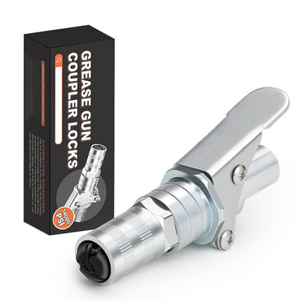 Grease Gun Coupler, Locking Grease Coupler for Zerk Fittings – image 14