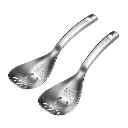 Stainless Steel Slotted Spoon 5 in 1 Kitchen Utensil, Potato Masher – image 10