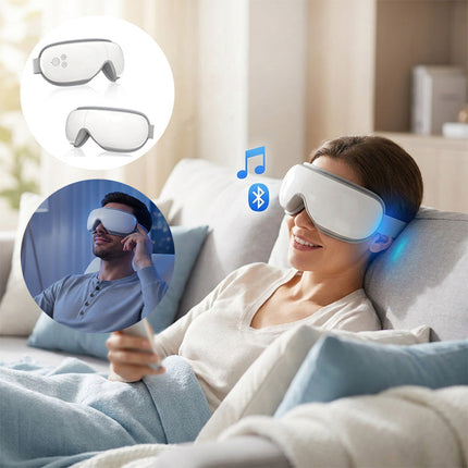 Heated Eye Massager with Bluetooth Music, Portable Eye Massager – image 11