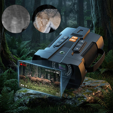 4K Hunting Binoculars with Video Recording