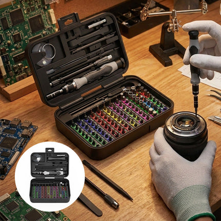 Precision Screwdriver Set 132 in 1, Small Screwdriver Set for Phone and Computer Repair