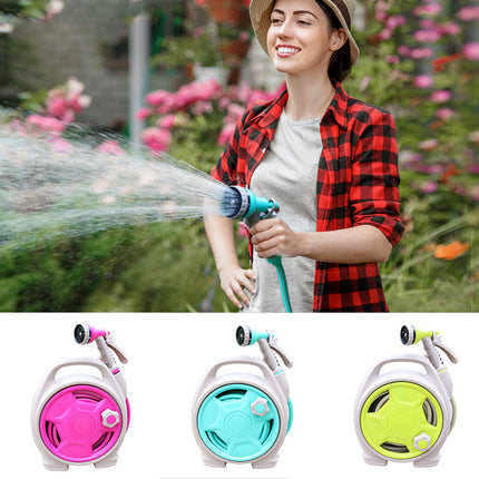 Retractable Garden Hose Reel, Portable Water Hose Reel for Lawn Watering – image 13