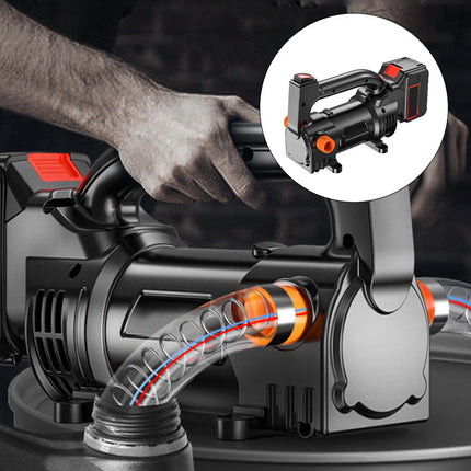 Cordless Fuel Transfer Pump, Battery Powered Water Transfer Pump with Copper Motor – image 11