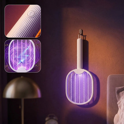 Rechargeable Electric Fly Swatter, Wall Mounted Insect Zapper – image 10
