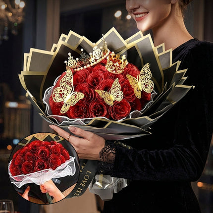 Glitter Rose Bouquet Gift Set, Mothers Day Gift for Mom – image 12