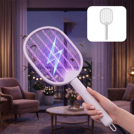 Rechargeable Electric Fly Swatter, Bug Zapper Racket – image 11