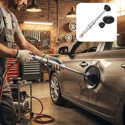 Pneumatic Dent Puller, Slide Hammer Dent Puller Kit with Suction Cups – image 10