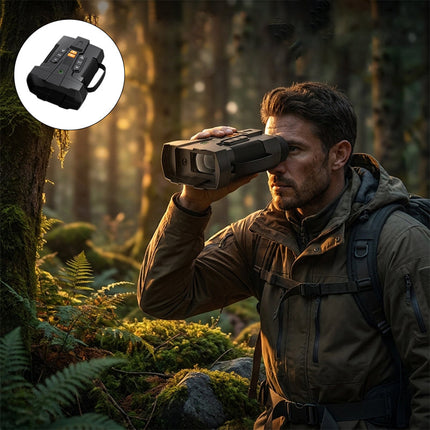 Infrared Night Vision Binoculars with 4.5 Inch Screen and 10x Digital Zoom, 4K Hunting Binoculars with Video – image 4