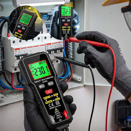 Digital Multimeter with Non Contact Voltage Tester, Electrical Tester with Voltmeter and Ohmmeter