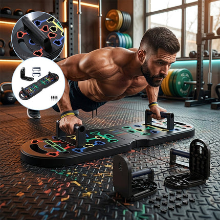 Foldable Push Up Board Workout System, Home Workout Equipment for Chest and Triceps – image 10
