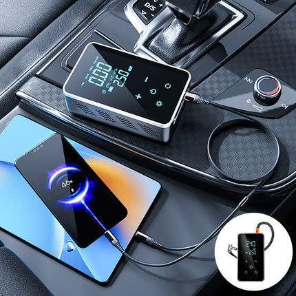 Portable Air Compressor for Car, Tire Inflator with LED Light – image 10