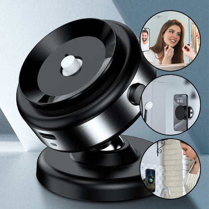 Car Phone Holder with Vacuum Suction Cup, Magnetic Phone Holder for Car Dashboard