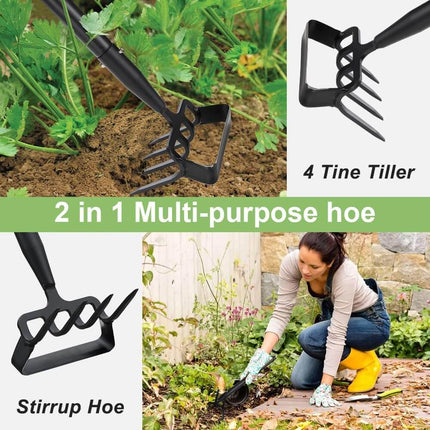 Stirrup Hoe and Hula Hoe Weeding Tool – image 5