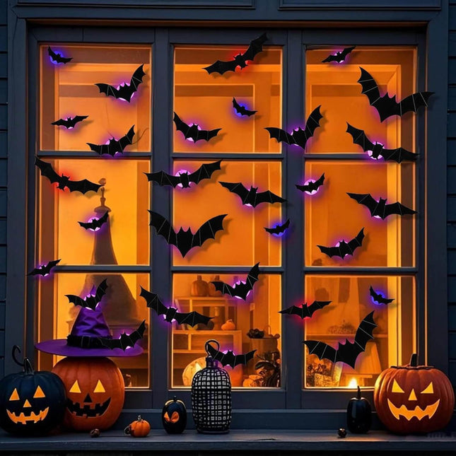 Outdoor Halloween Decor 104 Pcs, Indoor Halloween Decor with Wall Decor