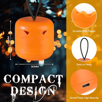 Jack O Lantern Halloween Lantern, Collapsible Pumpkin Lantern for Halloween Party Decor – image 6