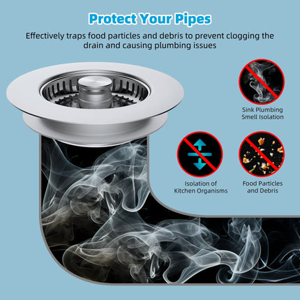 Kitchen Sink Strainer Stainless Steel – image 6
