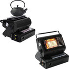 Propane Heater Portable, 2 in 1 Butane Camping Stove and Gas Heater, Outdoor Heater for Tent and Ice Fishing