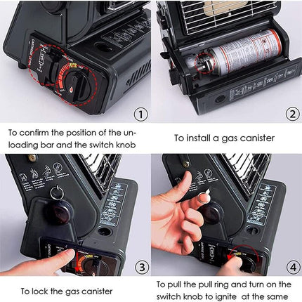 Propane Heater Portable, Outdoor Heater for Tent and Ice Fishing – image 9