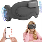 Sleep Masks with Bluetooth Sleep Headphones, 3D Contoured Eye Mask for Side Sleepers, Cooling Eye Mask