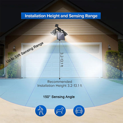 Solar Outdoor Spotlight with Motion Sensor – image 6