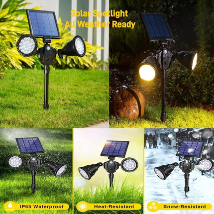 Solar Outdoor Spotlight with Motion Sensor, Exterior Solar Light for Driveway – image 4