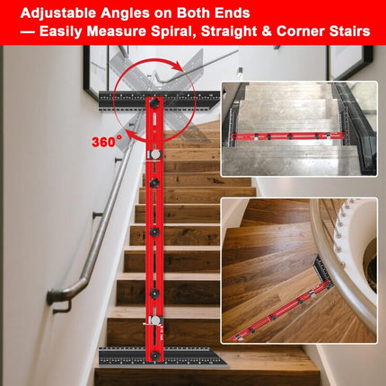 Contour Gauge, Stair Gauge and Carpenter Tool for Woodworking – image 5