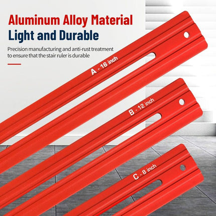 Contour Gauge, Angle Finder Tool and Stair Tread Template – image 4