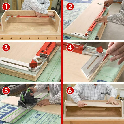 Contour Gauge, Angle Finder Tool and Stair Tread Template – image 10