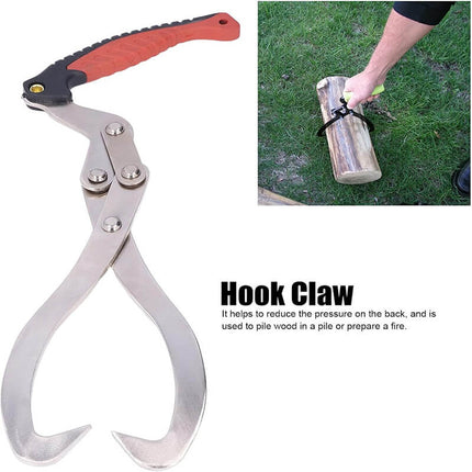 Log Tongs with Ergonomic Handle, Firewood Log Grabber – image 3